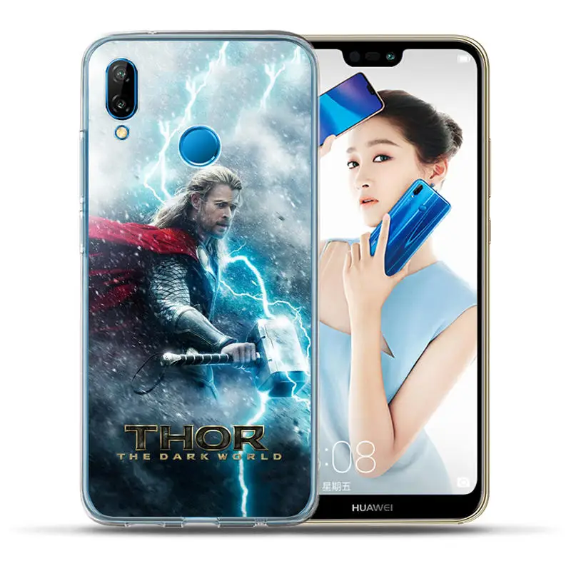 Роскошный чехол Marvel с героями Мстителей для huawei P20 P10 P9 P8 Lite mate 10 9 Lite Pro Plus, чехол с узором, чехол Etui Fundas