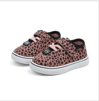 

1-6 Years Kids Casual Shoes Boys Sneakers Spring Autumn leopard Boys &Girls PU Leather Casual Shoes Soft Bottom Prewalker Shoes