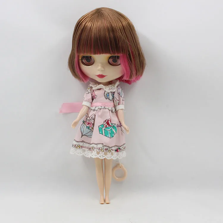 Кукла с короткими и смешанными волосами милая девушка Blyth для обнаженной (OPT 663) |