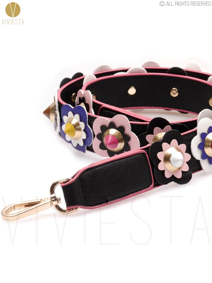 Цветная Цветочная сумка на ремне, известный Стильный Модный яркий цветок, сумка с ручкой, через плечо, через ремешки