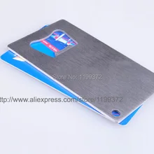 50 шт много DHL Полиэтиленовая упаковка бумажник Размер открывашка для бутылок размером с кредитную карту открывалка