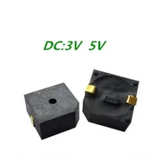 3V SMD активный зуммер, 3,3 V электромагнитный патч зуммер, HND9650B, 9,6*9,6*5 мм