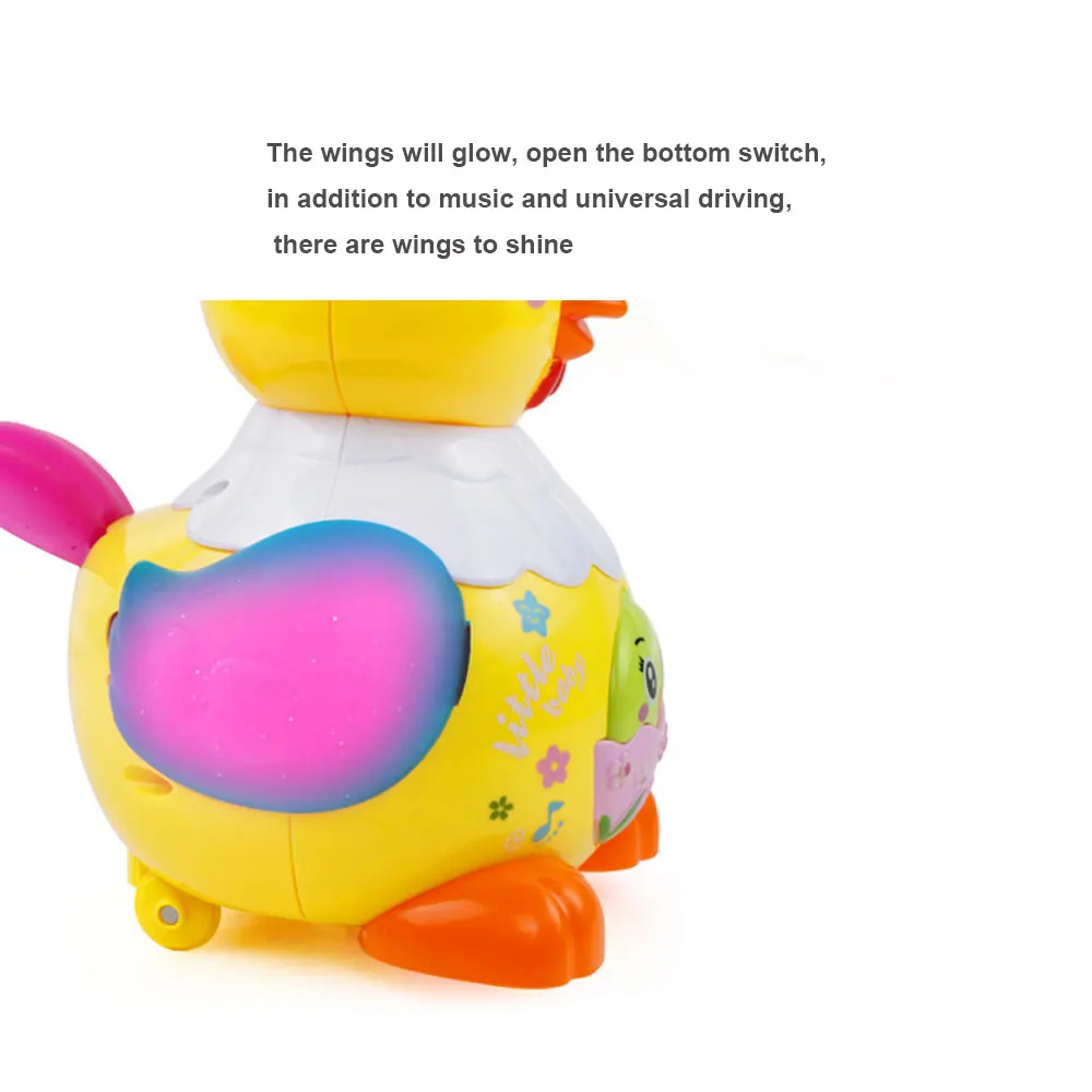 Электрическая игрушка-курица интеллектуальная курица, курица, имитирующая игрушка-курица, пластмассовая эмультивная, умная, интересная