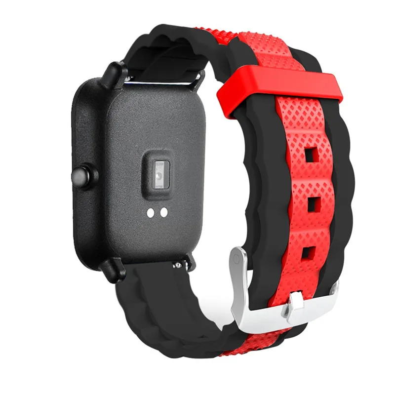 Ремешок силиконовый для смарт часов Xiaomi Huami Amazfit Bip May16|Смарт-аксессуары| |