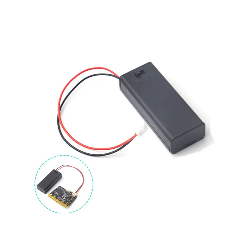 Microbit Battery Case Two 7 cell battery compartment with lid with