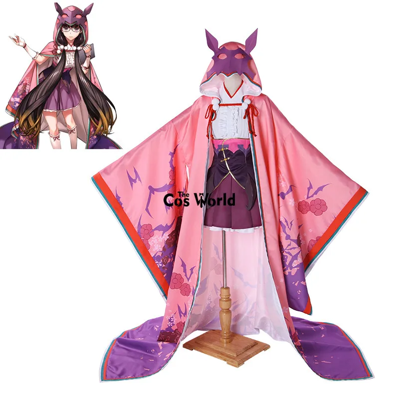 FGO Fate Grand Order Assassin Osakabehime кимоно юката Топы платье униформа наряд аниме костюмы для