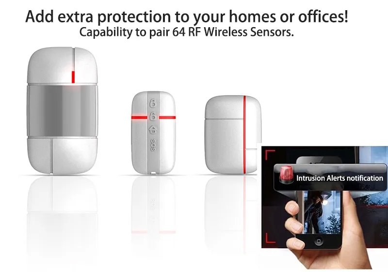 Homtrol Baby Monitor with Temperature & Humidity Sensor Network Cube WiFi IP Camera HT-SC800 17