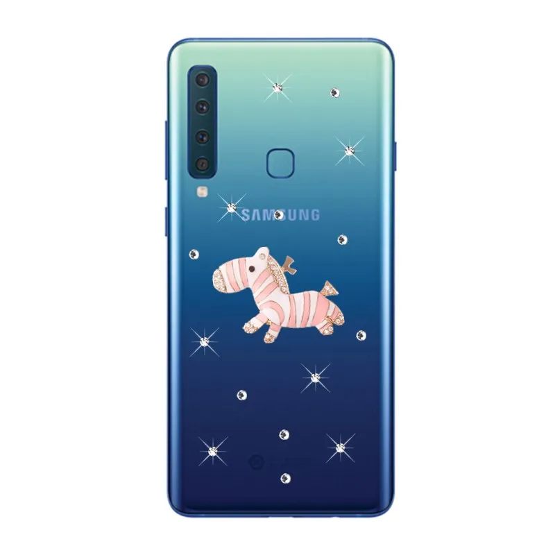 Для samsung Galaxy A9S чехол A9200 Love дизайн прозрачный силиконовый 6 3 &quotчехол для телефона