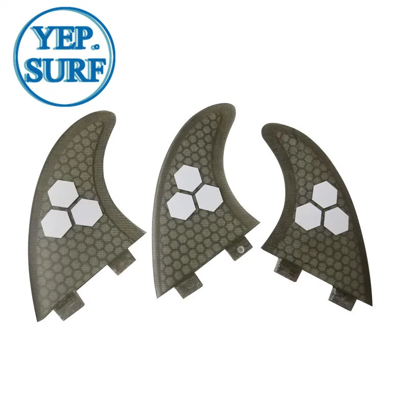 Плавник для серфинга из стекловолокна FCS G5 Сотовый плавник Quilhas Surf 5 видов цветов с