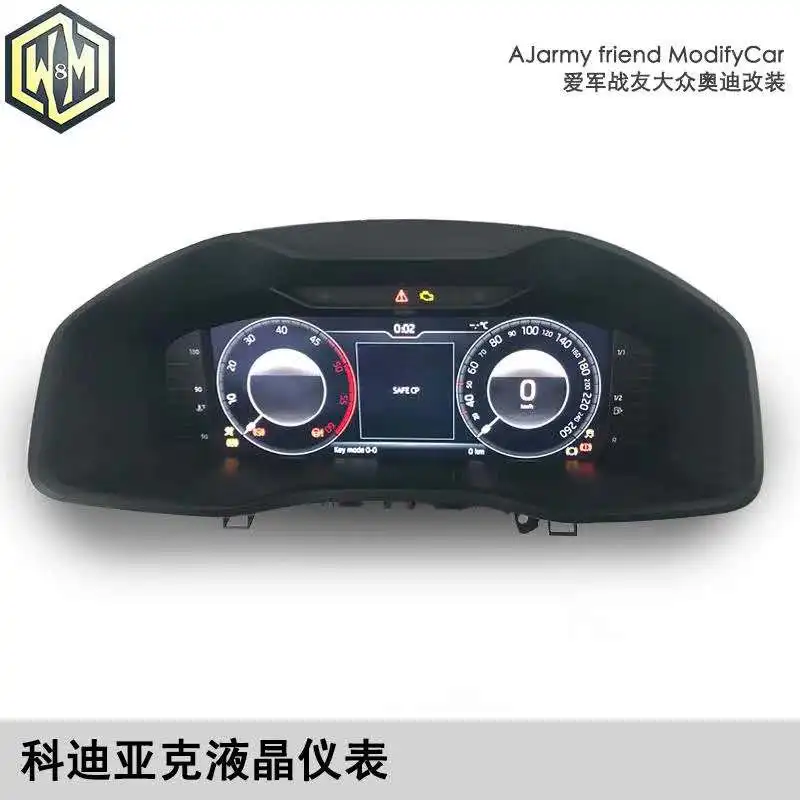 for Skoda KODIAQ Speedometer 56G 920 790 Combi Instrument Digital LCD