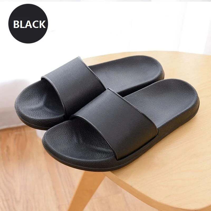

Slippers Women Slides Beach Shoes House Sandals Flip Flops Anti-slip Sandalias Plus Size 38-45 Shower Bath Slipper Ladies Shoes