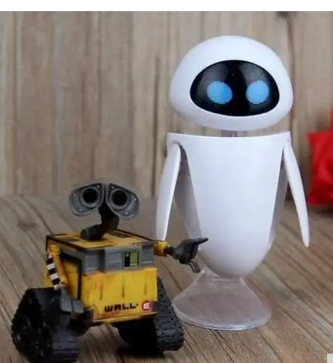 Wall E Робот & EVE ПВХ фигурку Коллекция Модель игрушки куклы 6 см|Игровые фигурки и