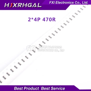 

200pcs SMD exclusion 0603 8P4R 2*4P 470 ohm 470R Network Resistor array