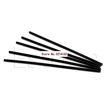 

5Pcs 7mm Black Melt Glue Stick For Electric Glue Gun Craft Repair 07NOV
