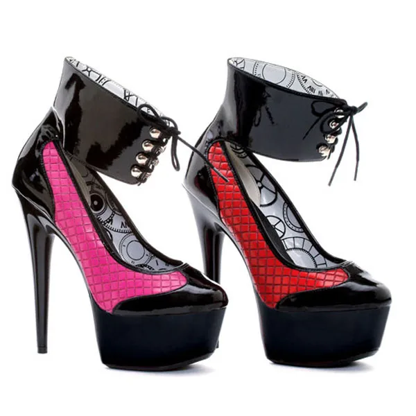 Femmes Super De Robe En Cm Élégant Mariage Hauts Pu Talons partie 15 Plate Des Noir Bride Cuir Cheville À Chaussures La forme THv7OqHn