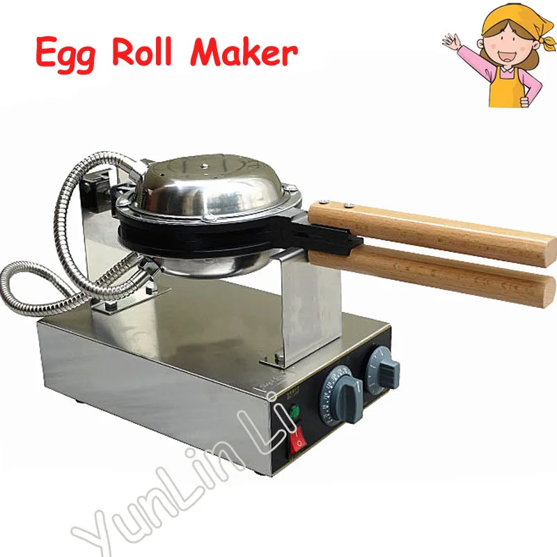 1400W Egg Roll Maker Padella Elettrica Per Uso Domestico Macchina Per Muffin Cucina Waffle Maker Con Termostato Regolabile