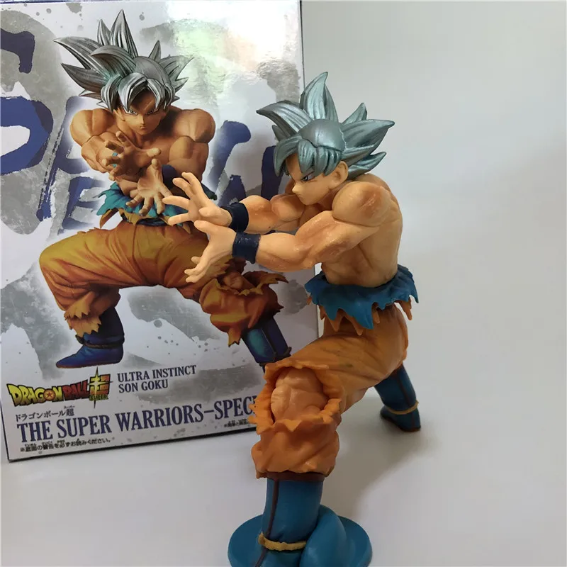 Dragon Ball Z Super Saiyan Goku серебряный стиль волос бомба волна фигурка DBZ Goku памятная Коллекционная модель игрушки 16 см