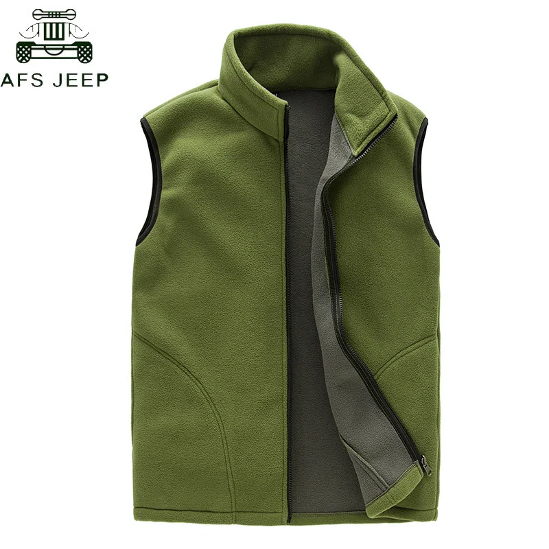 Preise 2019 dicke Warme Weste Outwear Männer Winter Fleece Weste Männlichen Plus Größe 3XL Sleeveless Military Armee Jacke Thermische Weiche Westen