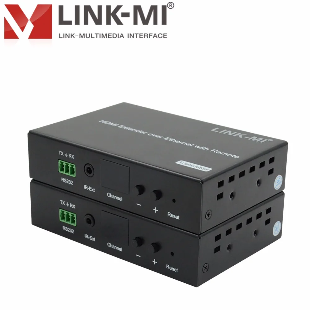 

LINK-MI EX36 H.264 HDMI Extender 120M over TCP/IP UTP Extender With LED, Remote, RS232 HDCP HDMI Transmitter/ Receiver WIth IR