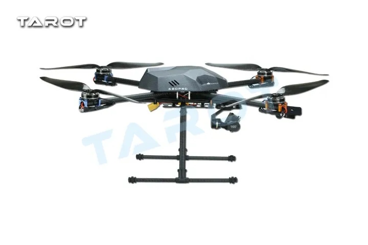 

Tarot XS690 TL69A01 Sport Quadcopter with Metal Electric Retractable Landing Gear Skid kit TL8X002 Controller