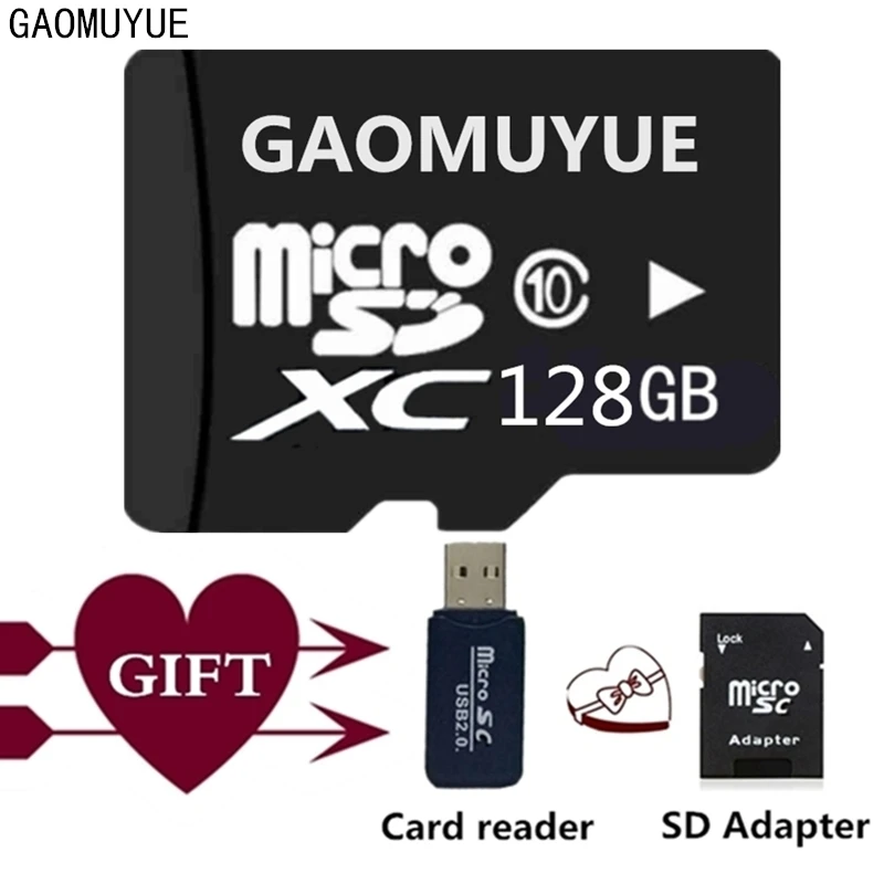 

GAOMUYUE5 H2testw full capacity TF cards & microsd 16GB/32GB/64G Micro sd card & Memory card 128GB 256GB Class10: U-3 V2