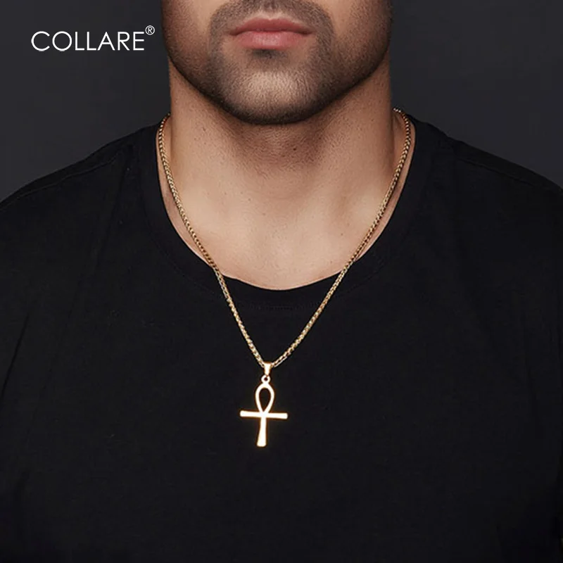 Collier ankh homme Clearance