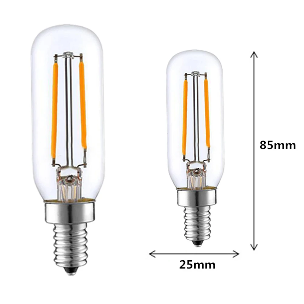 Лампа Эдисона E14 Светодиодный светильник T25 3 Вт 120 люмен вытяжка лампа накаливания вытяжной вентилятор теплый белый/белый светильник ing 220 В
