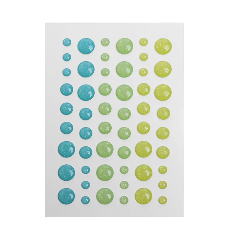 

DIY Enamel Dot Self Adhesive Embellishment for Cardmaking and Craft Scrapbook