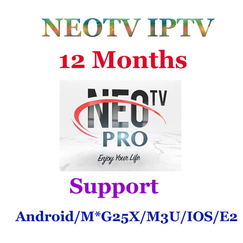 IP tv подписка 1 год Neo tv Pro Французский Live tv VOD спортивные каналы Европа ip tv код Android M3U IP tv Neo tv для Smart tv Box