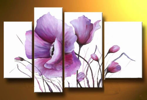 

handmade oil painting on canvas modern 100% Best Art Flower oil painting original directly fromartist FL4-018