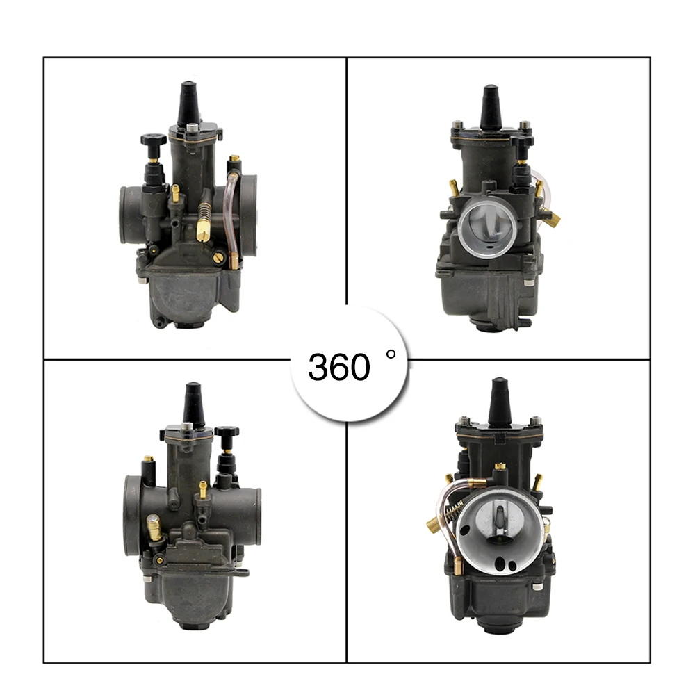 ZSDTRP 21 24 26 28 30 32 34 мм PWK мотоцикл Карбюратор ПОДХОДИТ 2 т/4 т с power Jet Carb гоночный Байк Скутер ATV UTV внедорожный