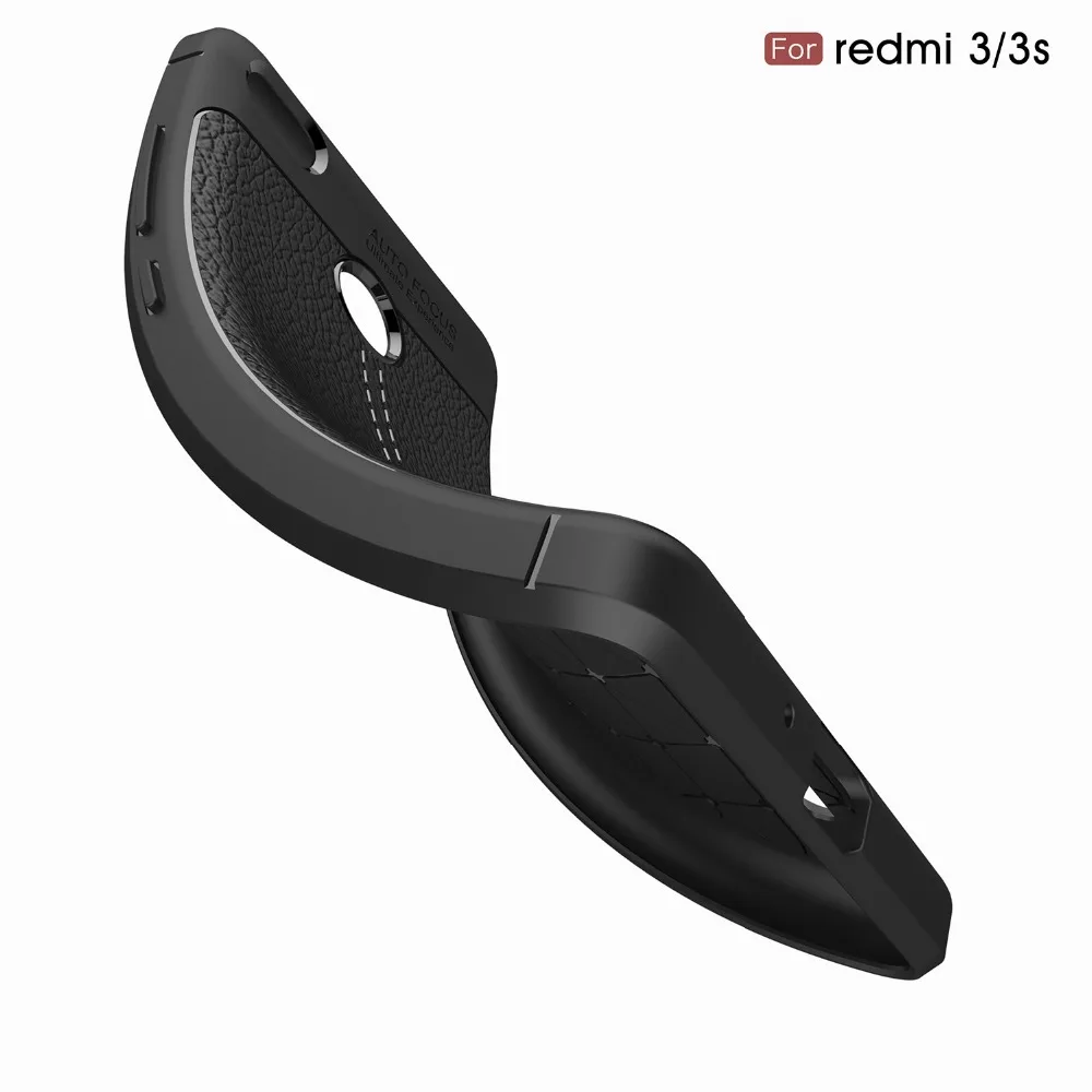 Кремнезема футляр для телефона из гелевой пены Xiaomi Redmi 3 3s крышка Роскошные
