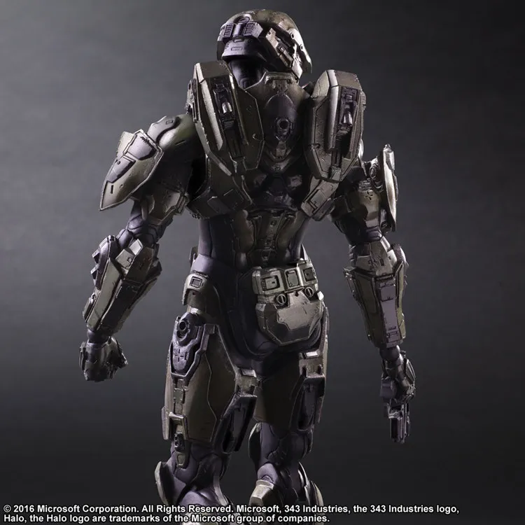 Play Arts KAI Halo 5 Guardians № 1 мастер-шеф ПВХ фигурка Коллекционная для детей игрушки подарки Brinquedos