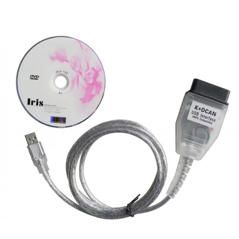 10 шт. в партии INPA K CAN USB интерфейс с FT232RL чип Полная диагностика поддержка от 1998 до 2008 транспортных средств OBD Diagnstic кабель