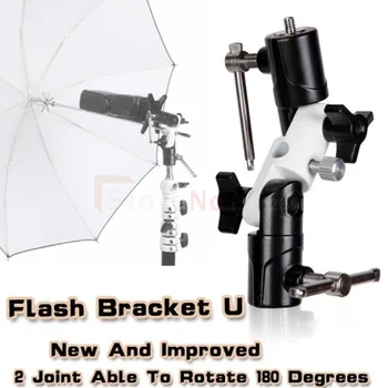 

Flash Shoe Umbrella Holder Light Stand Bracket U
