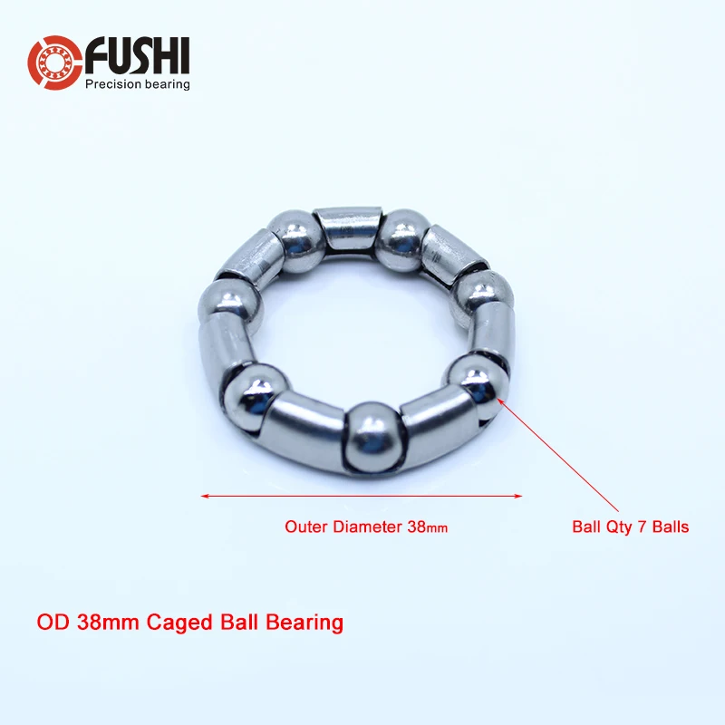 BIKE BALL BEARING CAGED WHEEL HUB AXLE HEADSET CRANKSHAFT PIVOT RETAINER STEEL BIKE BALL BEARING CAGED WHEEL HUB AXLE HEADSET CRANKSHAFT PIVOT RETAINER STEEL