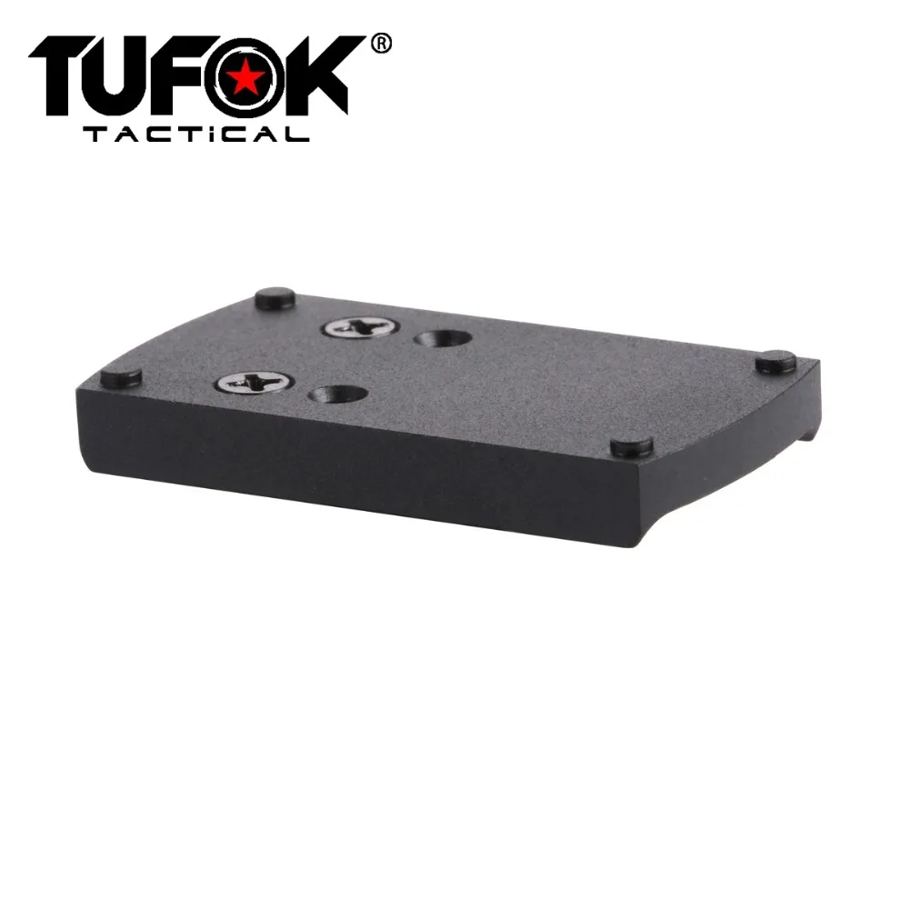 TuFok пистолет Glock Sight Mount G17 G19 G22 G23 G26 крепление пластины адаптер Viper/Sightmark/Burris/Vortex Red Dot Scope Mount Base