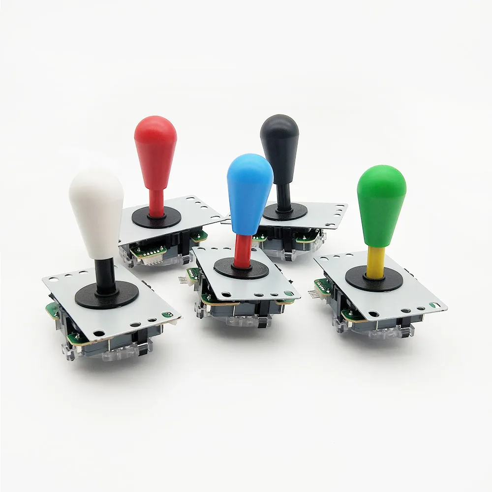 Высококачественный 5 контактный 8 полосный джойстик для аркадных игр Sanwa 2 шт.|Игры