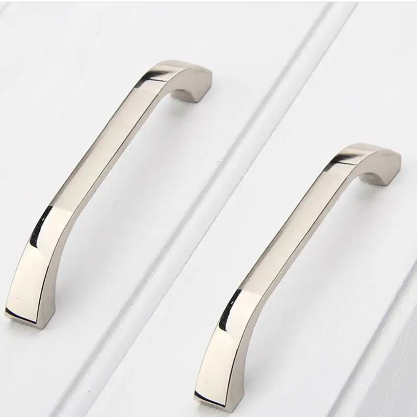 Modern Door Handles Kitchen Knobs Furniture Hardware Wardrobe