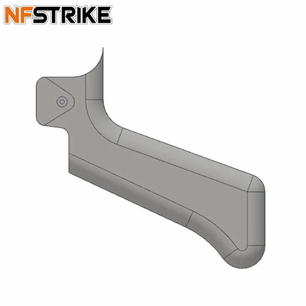 

NFSTRIKE 3D Printing Modularization Stock without Interface for Nerf Zombie Strike SlingFire Blaster Modified Accessories- Black