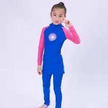 Мусульманский купальник для девочек; Мусульманский купальник для маленьких девочек; мусульманская одежда; Badeanzug