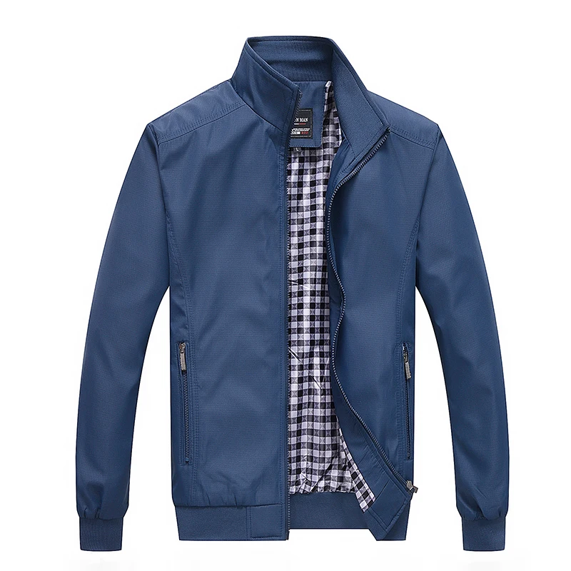 

Men's 2019 Autumn Casual Bomber Jacket Coat Men New Spring Fashion Pockets Jackets Slim Fit Jaqueta Masculina Coats Men M-5XL