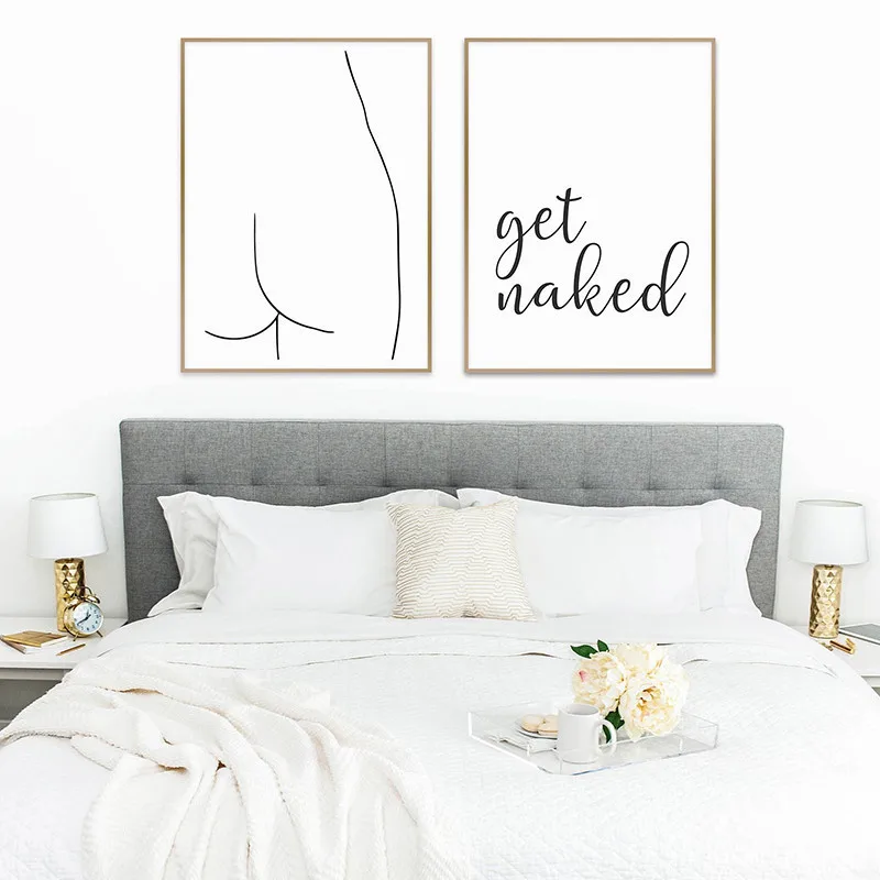 Bathroom-Decor-Minimalist-Wall-Art-Quotes-Poster-Picasso-Stick-Figure-Print-Canvas-Painting-Picture-Decoration-No (1)