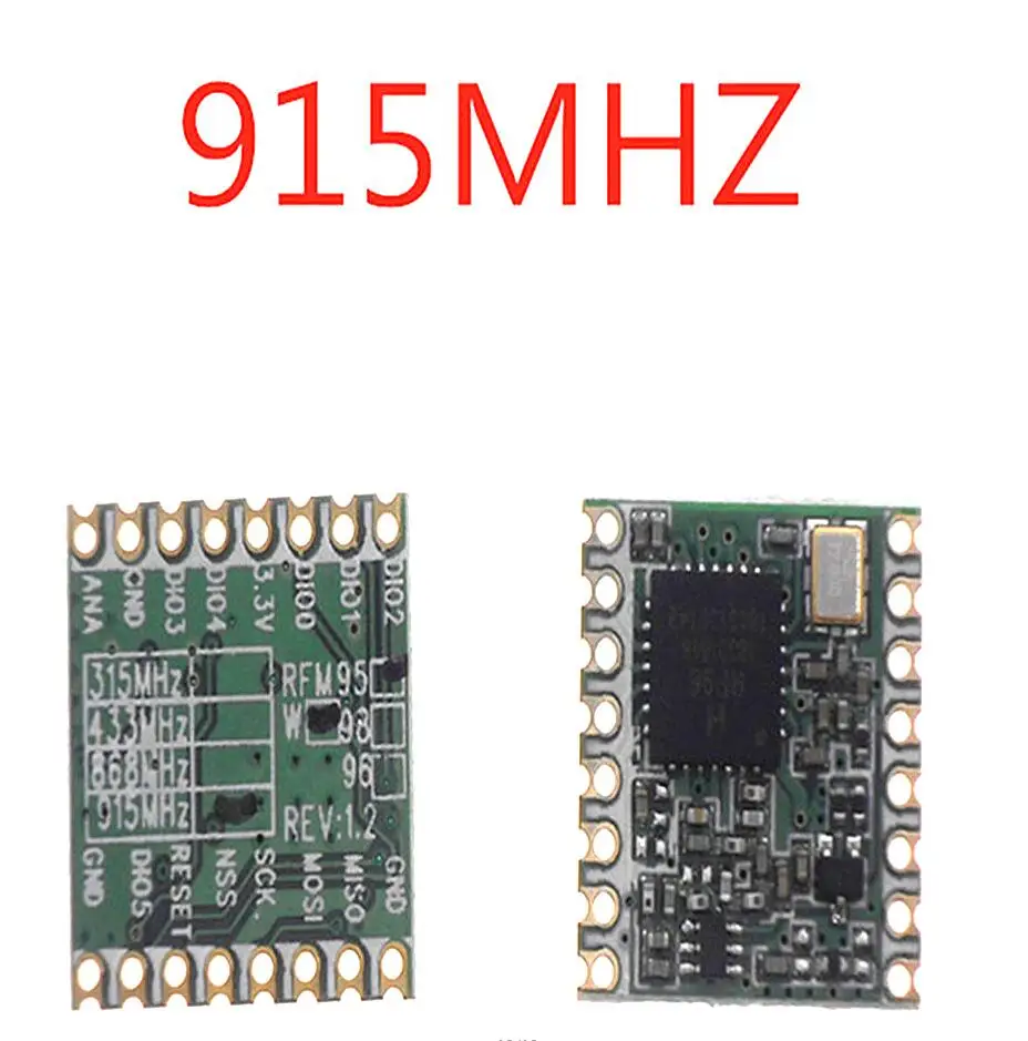 RFM95 RFM95W 868 915 RFM95-868MHz RFM95-915MHz LORA SX1276 беспроводной модуль приемопередатчика - Комплект: 915MHZ