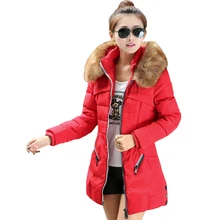 Новинка Зимняя куртка женские корейские узкие Nagymaros воротник мягкий хлопок длинные женские пальто одежда vestidos yl004