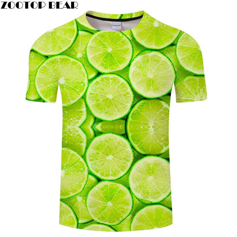 Aliexpress.com : Buy Green Orange tshirt 3D Print T shirt Men Women t ...
