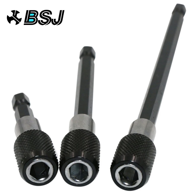 

Hexagon bit fast release self-locking post strong magnetic extension rod hand tools