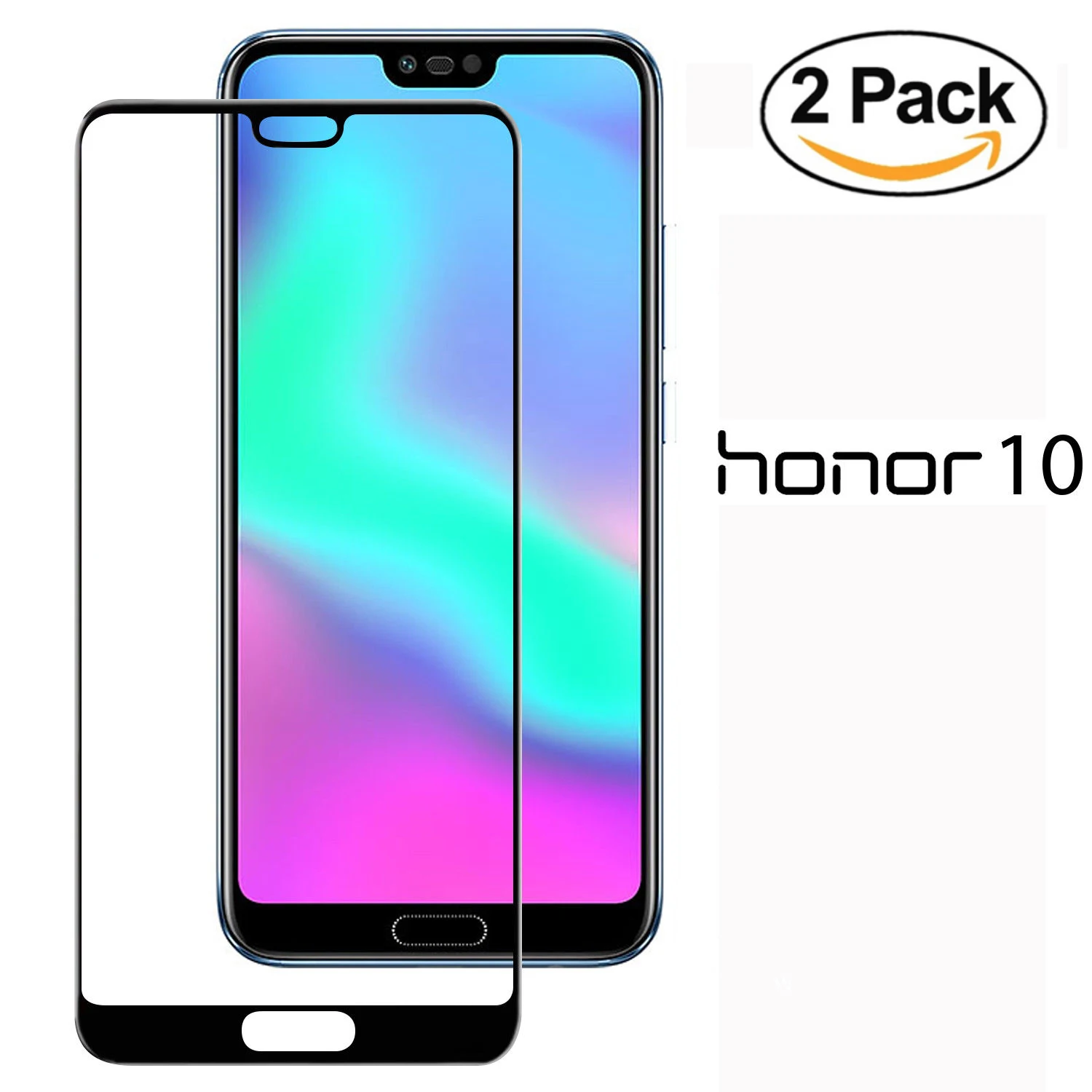 Honor 10 glass on huawei honor protective to tempered screen protector full cover glue | Мобильные телефоны и аксессуары