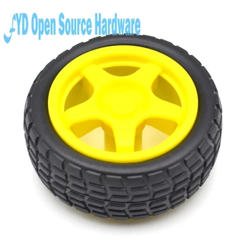 

2pcs supporting wheels smart car chassis,Tire, robot car wheels for arduino