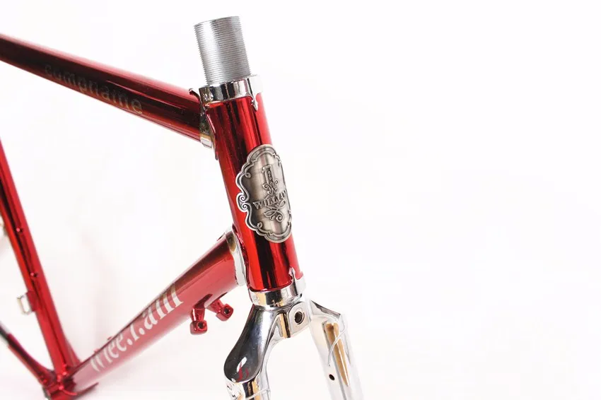 Sale Reynolds frame chrome-molybdenum steel disc frame trekking bike road bike  Vintage bike frame Customize frame 11 Sale Reynolds frame chrome-molybdenum steel disc frame trekking bike road bike  Vintage bike frame Customize frame 11